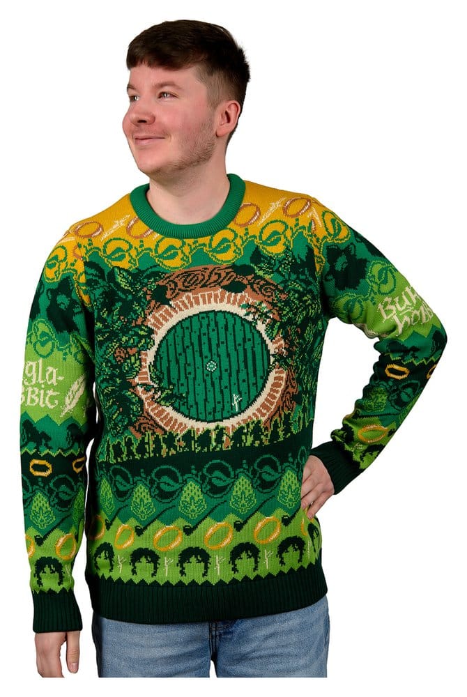 Lord of the Rings Christmas Sweater The Shire Size XS