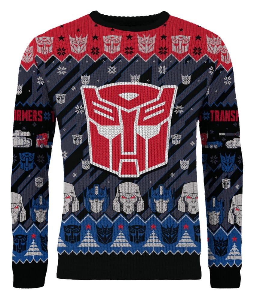 Transformers Christmas Sweater Size L