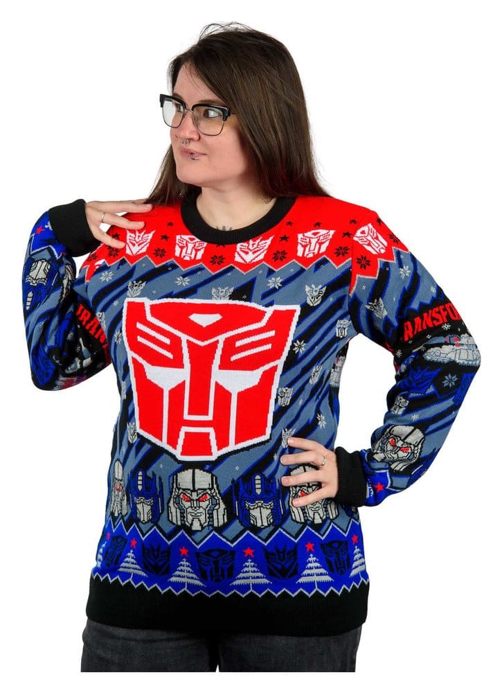 Transformers Christmas Sweater Size L