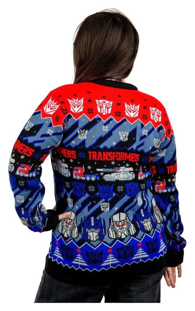 Transformers Christmas Sweater Size L
