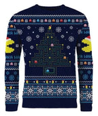 Pac-Man Christmas Sweater Size XXL