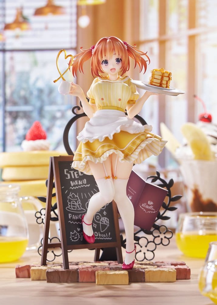 Café Stella and the Reaper's Butterflies PVC Figure 1/7 Sumizome Nozomi AmiAmi Limited Edition 23 cm
