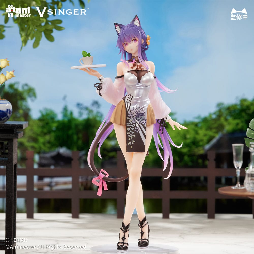 VSinger Luo Tianyi & Mo Qingxian Statue 1/7 Mo Qingxian Tea Time Melody Ver. 26 cm