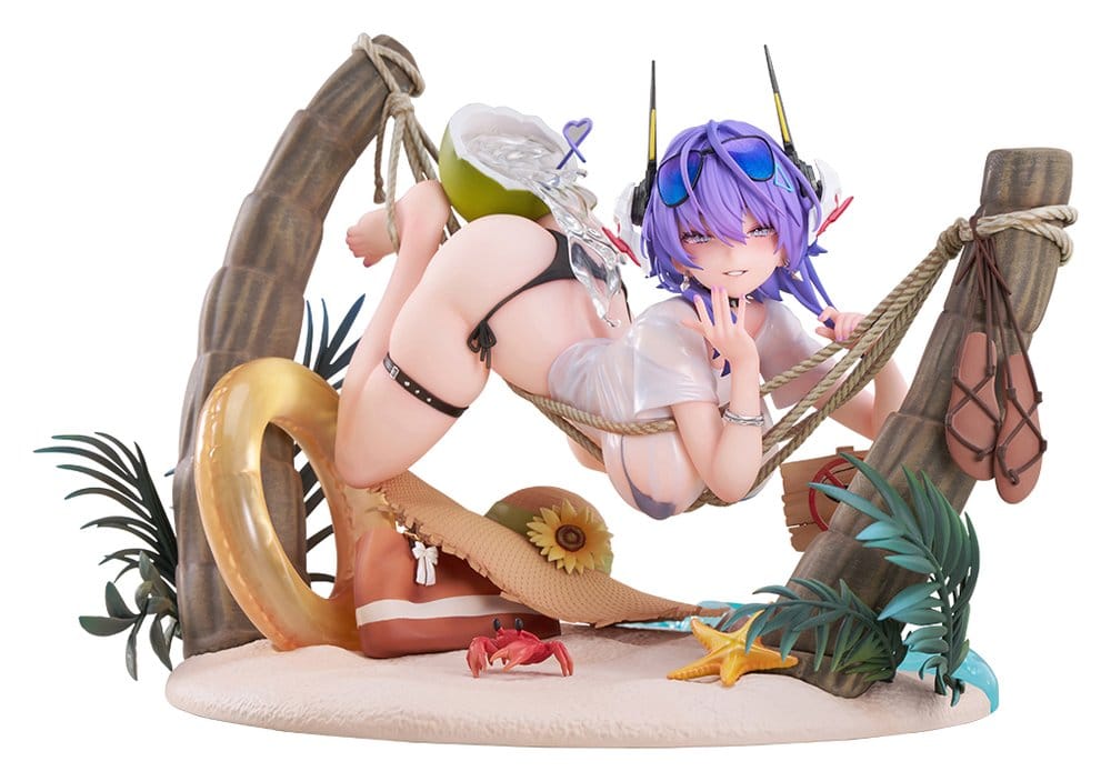 Original Character PVC Figure 1/6 Bright Summer Barbera·Red illustration by DaiblosCore 14 cm
