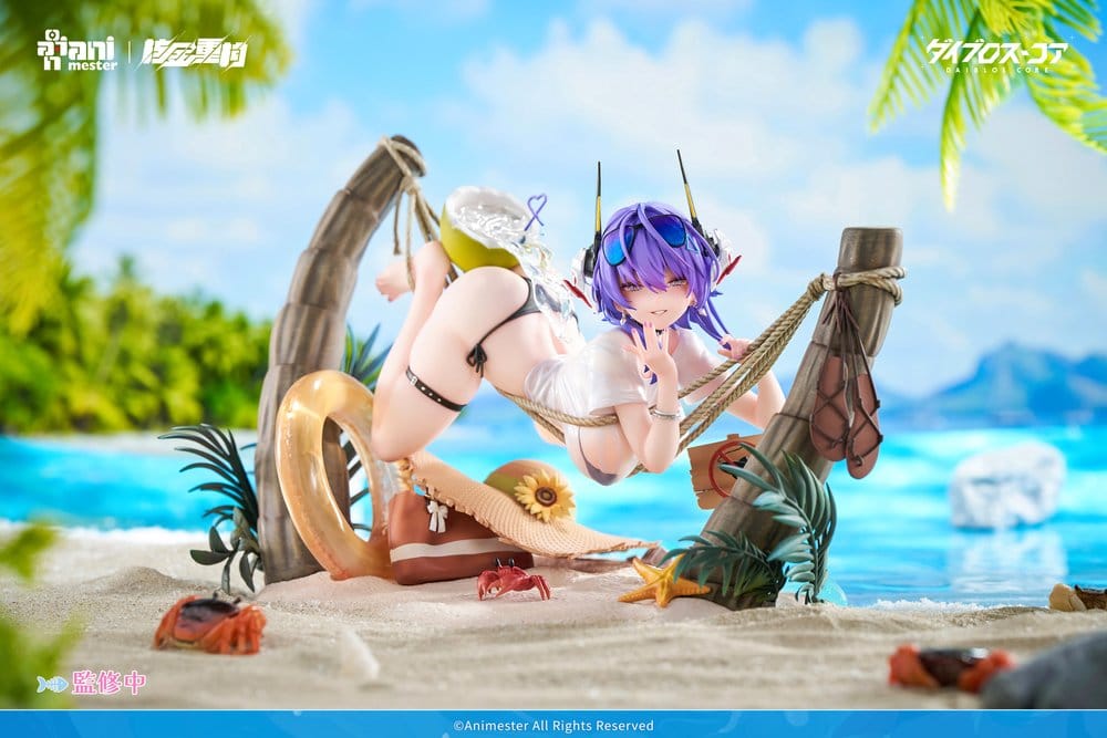 Original Character PVC Figure 1/6 Bright Summer Barbera·Red illustration by DaiblosCore 14 cm