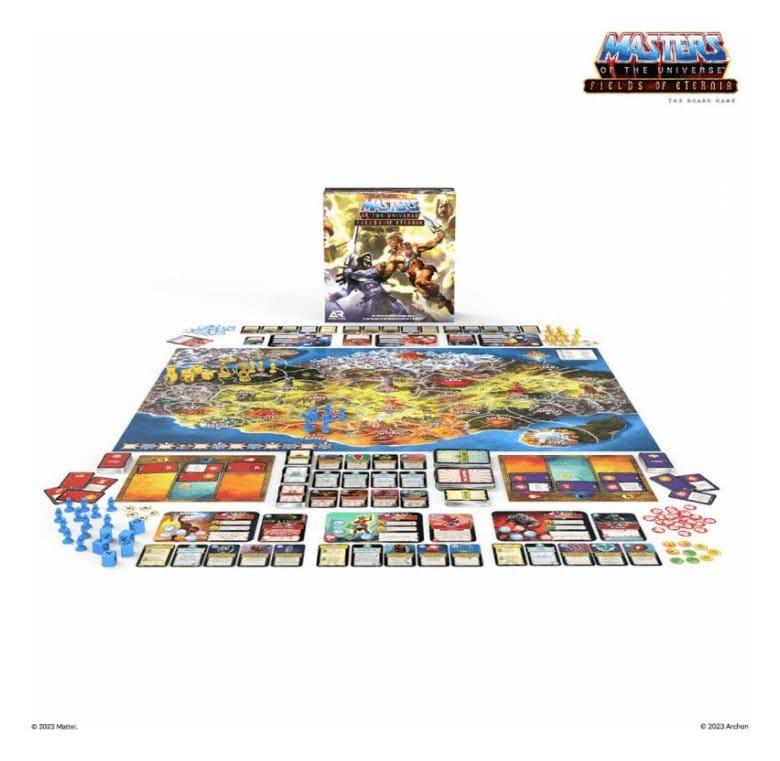 Masters of the Universe Board Game Fields of Eternia *French Version*