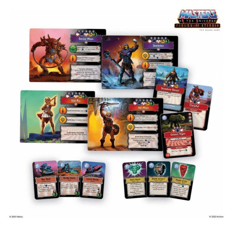 Masters of the Universe Board Game Fields of Eternia *French Version*