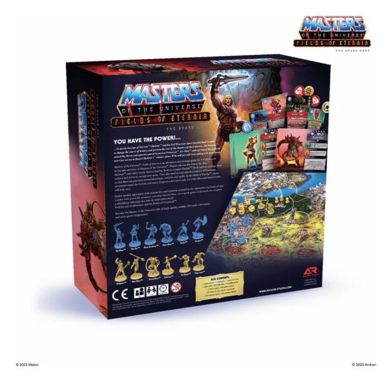 Masters of the Universe Board Game Fields of Eternia *French Version*