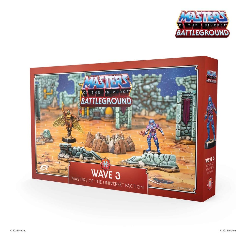 Masters of the Universe: Battleground Miniatures Game Wave 3: Masters of the Universe Faction *English Version*