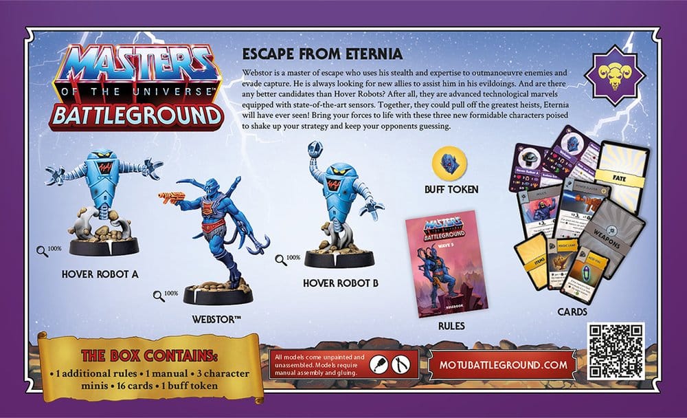 Masters of the Universe: Battleground Miniatures Game Wave 5: Evil Warriors Faction *German Version*