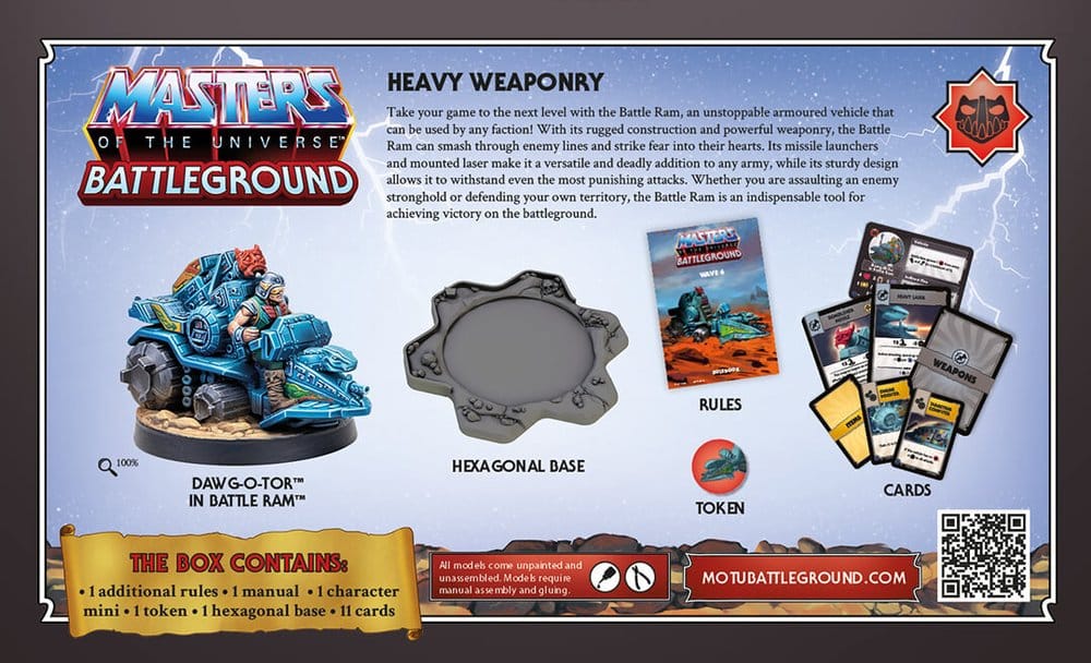 Masters of the Universe: Battleground Miniatures Game Wave 6: Fighting Foe Men Faction *English Version*