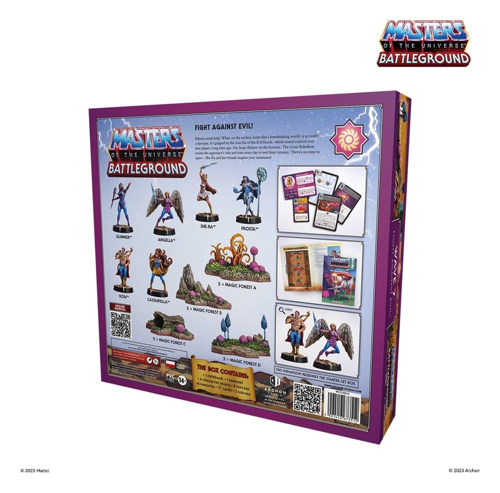 Masters of the Universe: Battleground Miniatures Game Wave 7: The Great Rebellion *English Version*