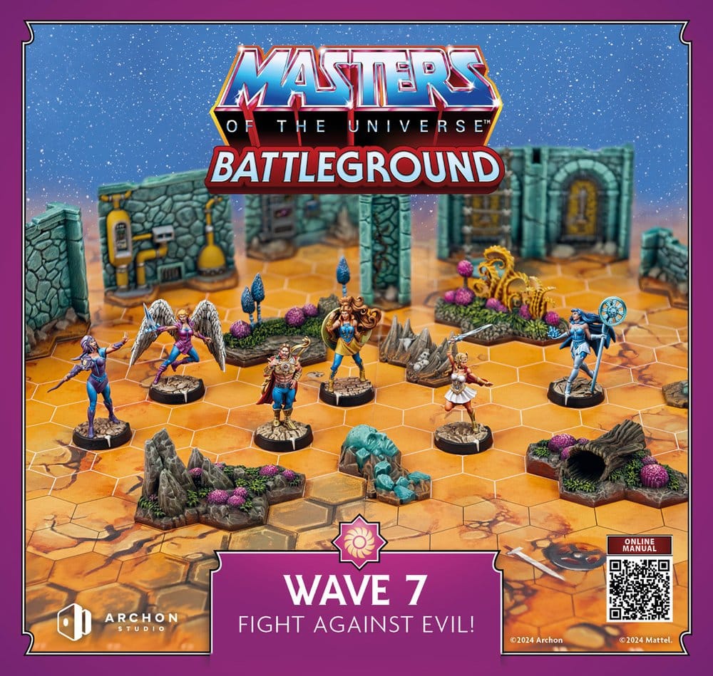 Masters of the Universe: Battleground Miniatures Game Wave 7: The Great Rebellion *English Version*