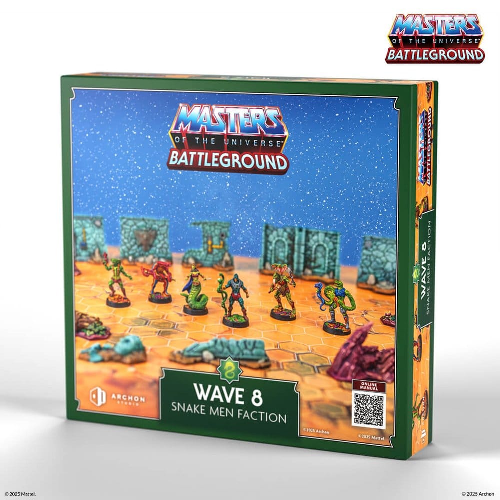 Masters of the Universe: Battleground Miniatures Game Wave 8: Snake Men Faction *English Version*