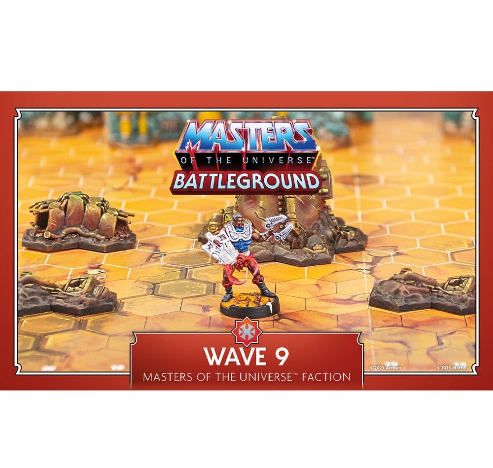 Masters of the Universe: Battleground Miniatures Game Wave 9: Masters of the Universe Faction *English Version*
