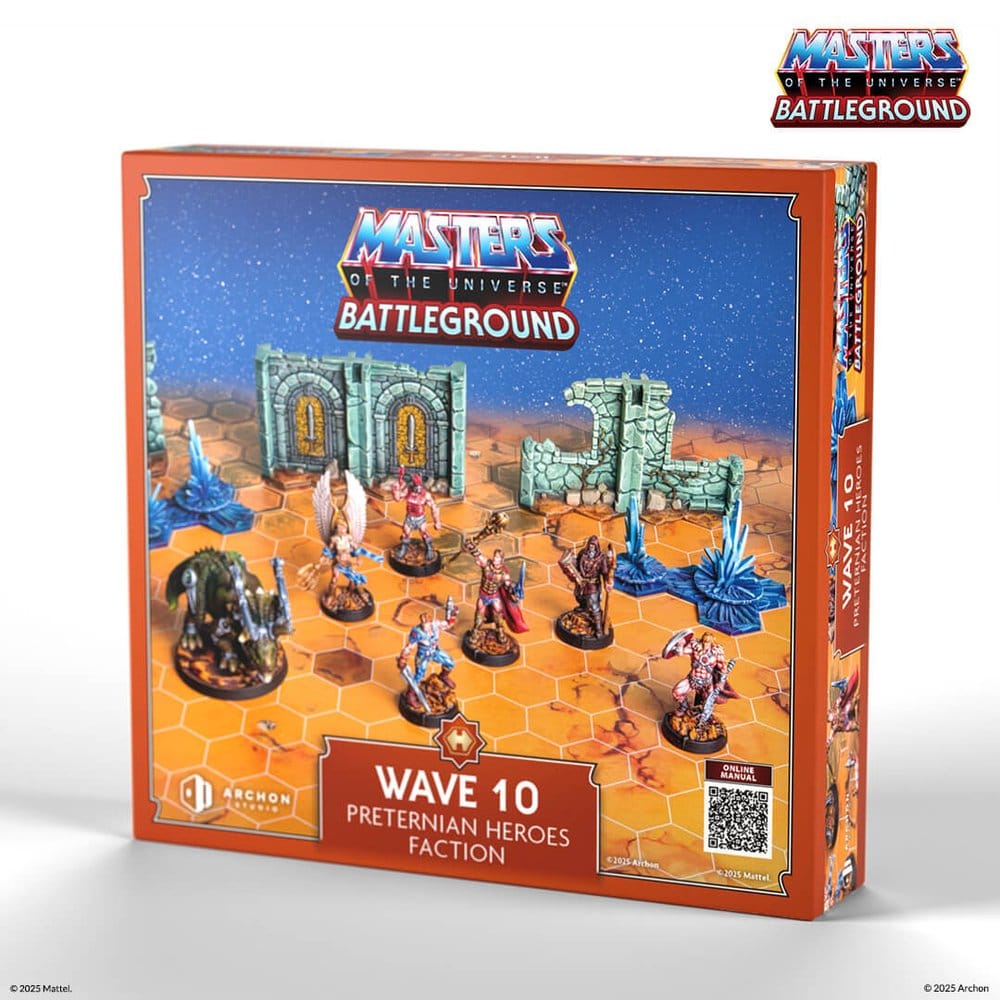 Masters of the Universe: Battleground Miniatures Game Wave 10: Preternian Heroes Faction *French Version*
