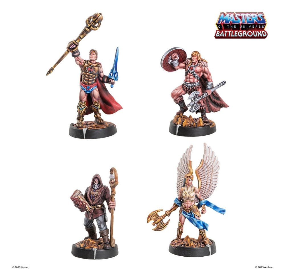 Masters of the Universe: Battleground Miniatures Game Wave 10: Preternian Heroes Faction *French Version*
