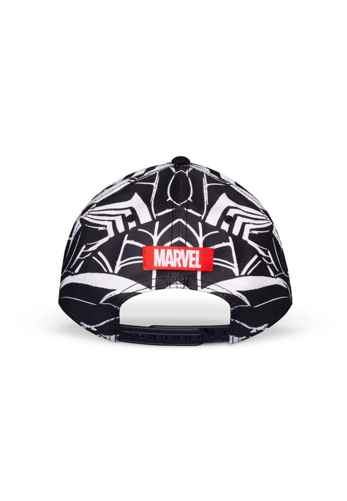 Spider-Man Baseball Cap Black & White All-over-Print