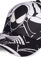Spider-Man Baseball Cap Black & White All-over-Print
