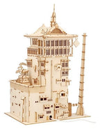 Spirited Away Wooden Craft Kit Kigumi Aburaya