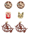 Kiki's Delivery Service Clip-On Earrings Kiki Set of 6