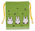 My Neighbor Totoro Cloth Bag Small Totoro Green