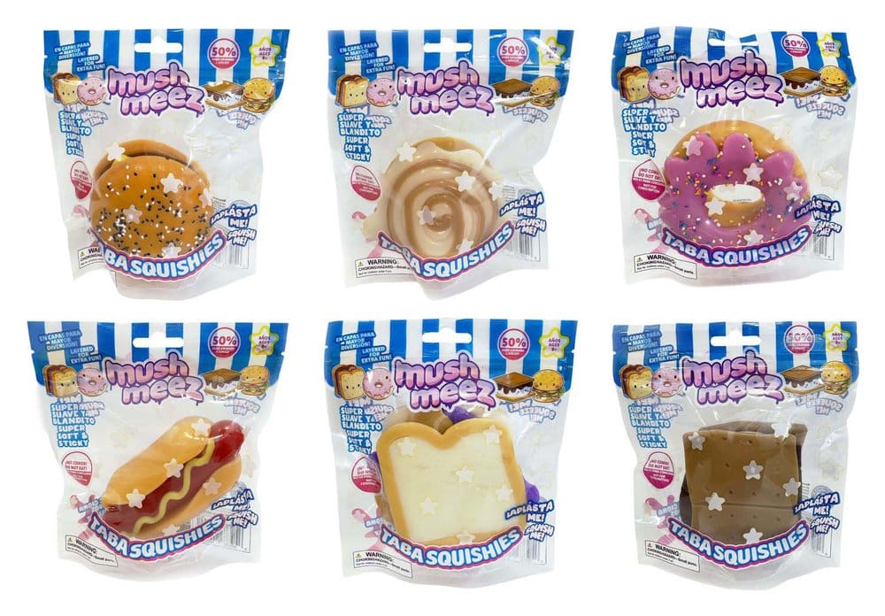 Mushmeez Squeeze Figures Core Taba 18 cm  Display (24)
