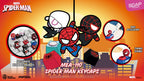Spider Man Mini Egg Attack Blind Box Figures keycaps 5 cm Assortment (6)