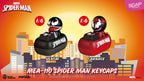 Spider Man Mini Egg Attack Blind Box Figures keycaps 5 cm Assortment (6)