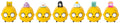 Adventure Time Pull Back Car Jake's Amazing Tummy 5 cm Blind Box Assortment (6)