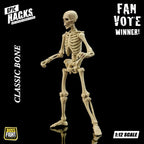 Epic &nbsp;H.A.C.K.S. Action Figure 1/12 Skeleton Blank Classic Bone