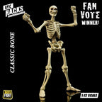 Epic &nbsp;H.A.C.K.S. Action Figure 1/12 Skeleton Blank Classic Bone