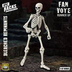 EPIC H.A.C.K.S. Action Figure 1/12 Skeleton Blank Bleached Remnants