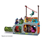 Teenage Mutant Ninja Turtles Building Secret Sewer Lid Playset Mutant Module heo EU Exclusive 30 cm