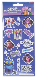 KPop Demon Hunters Sticker Set Puff