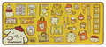 Sanrio XXL Mousepad Pompompurin