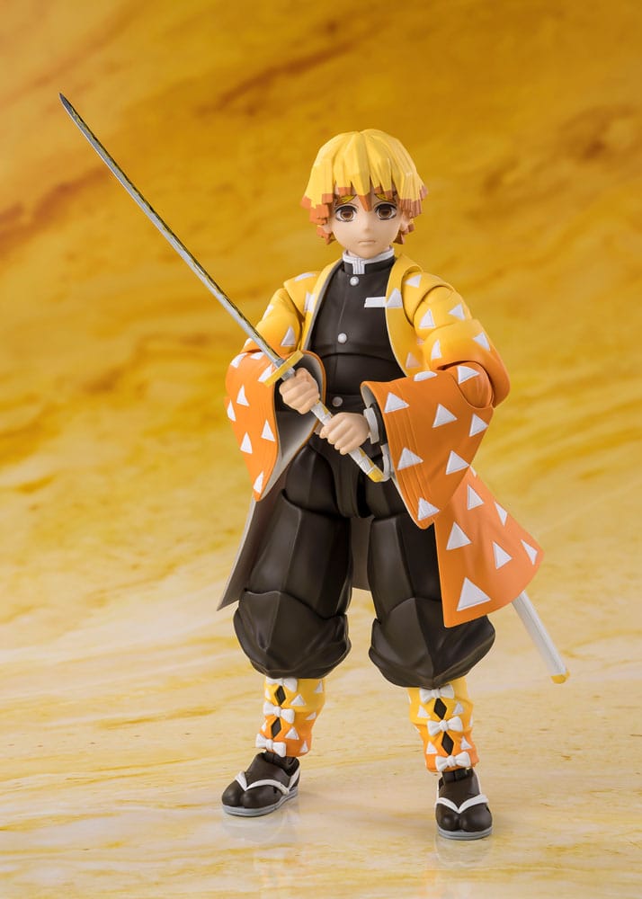 Demon Slayer: Kimetsu no Yaiba S.H. Figuarts Action Figure Zenitsu Agatsuma 14 cm