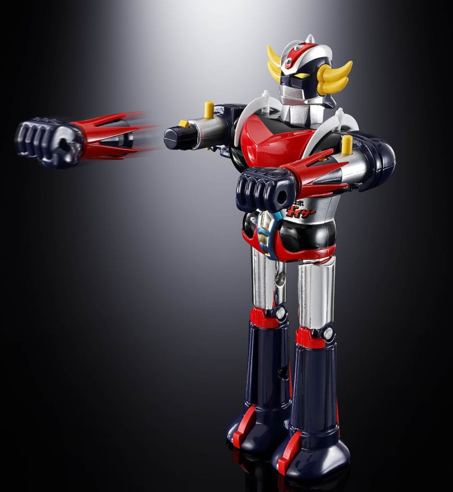 UFO Robo Grendizer Chogokin Action Figure Deluxe Grendizer & UFO Spazer 14 cm