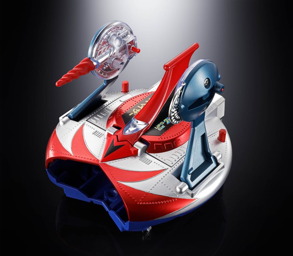 UFO Robo Grendizer Chogokin Action Figure Deluxe Grendizer & UFO Spazer 14 cm