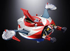 UFO Robo Grendizer Chogokin Action Figure Deluxe Grendizer & UFO Spazer 14 cm