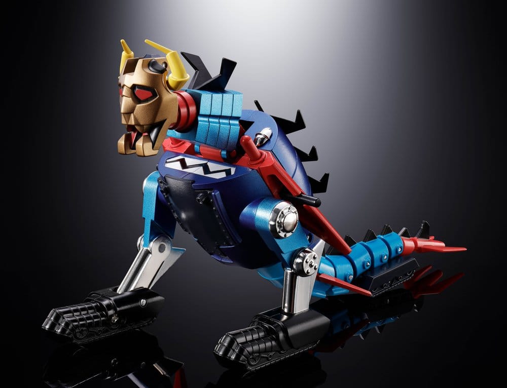 Dino Mech Gaiking Chogokin Action Figure Daikumaryu & Gaiking 20 cm