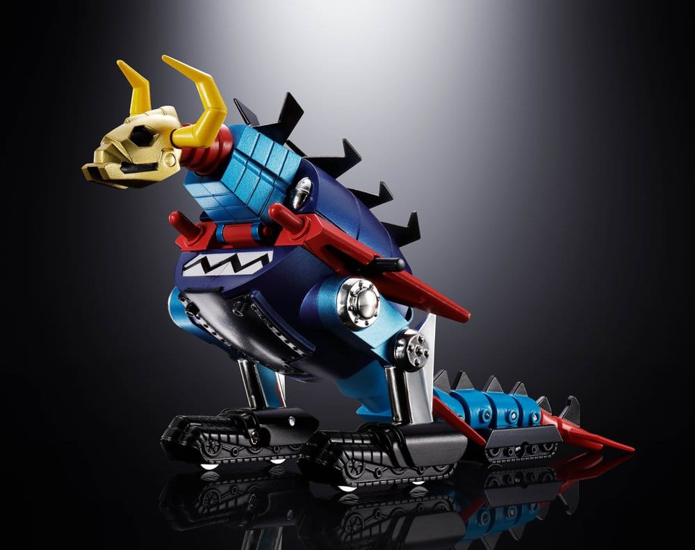 Dino Mech Gaiking Chogokin Action Figure Daikumaryu & Gaiking 20 cm