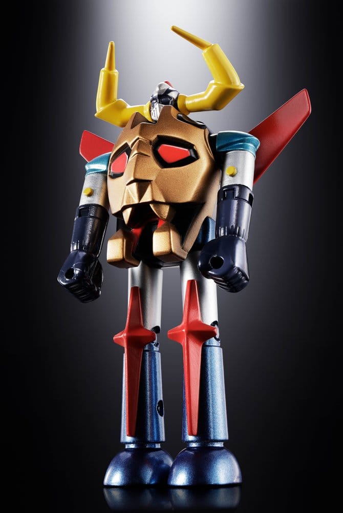 Dino Mech Gaiking Chogokin Action Figure Daikumaryu & Gaiking 20 cm