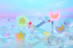 Magical Sisters Lulutto Lilly Proplica Replica Stattoneoneon & GlassHeart HopePact Set 25 cm
