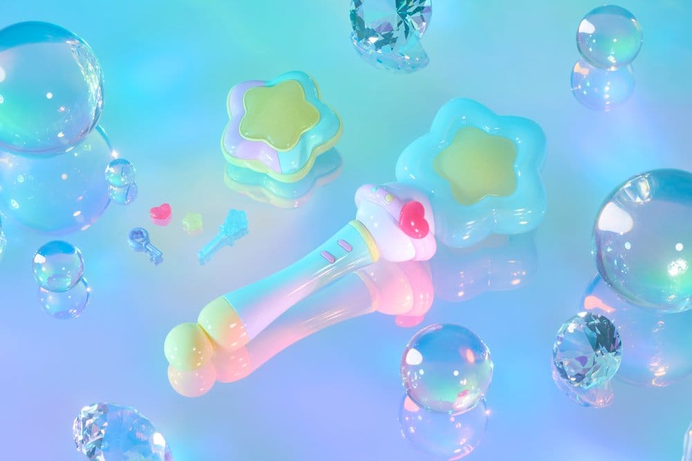 Magical Sisters Lulutto Lilly Proplica Replica Stattoneoneon & GlassHeart HopePact Set 25 cm