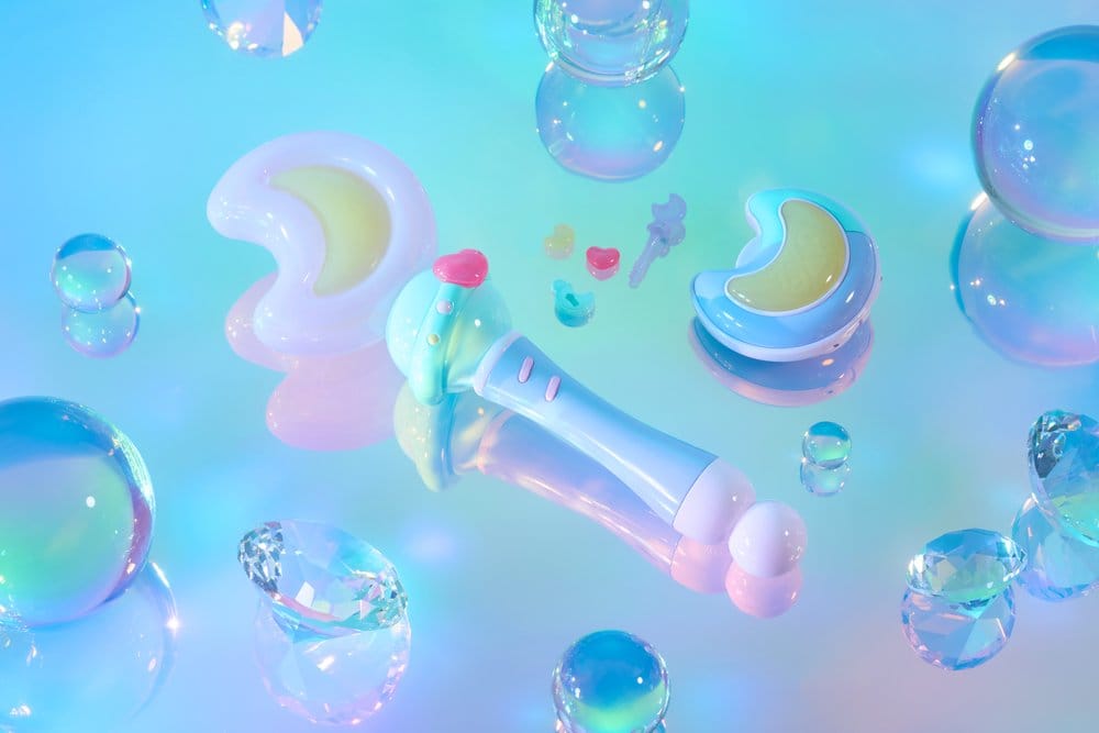 Magical Sisters Lulutto Lilly Proplica Replica Moontoneoneon & GlassHeart DreamPact Set 25 cm