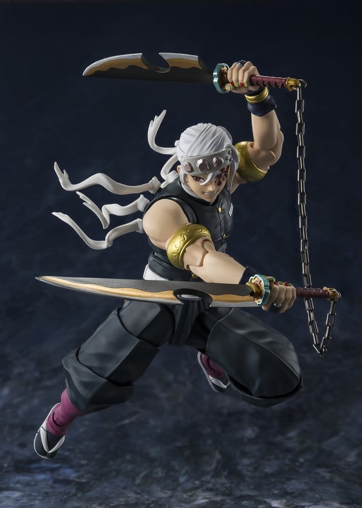 Demon Slayer: Kimetsu no Yaiba S.H.Figuarts Action Figure Uzui Tengen 17 cm