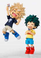 My Hero Academia S.H.Figuarts Action Figure Izuku Midoriya & Katsuki Bakugo -Childhood Set- 9 cm