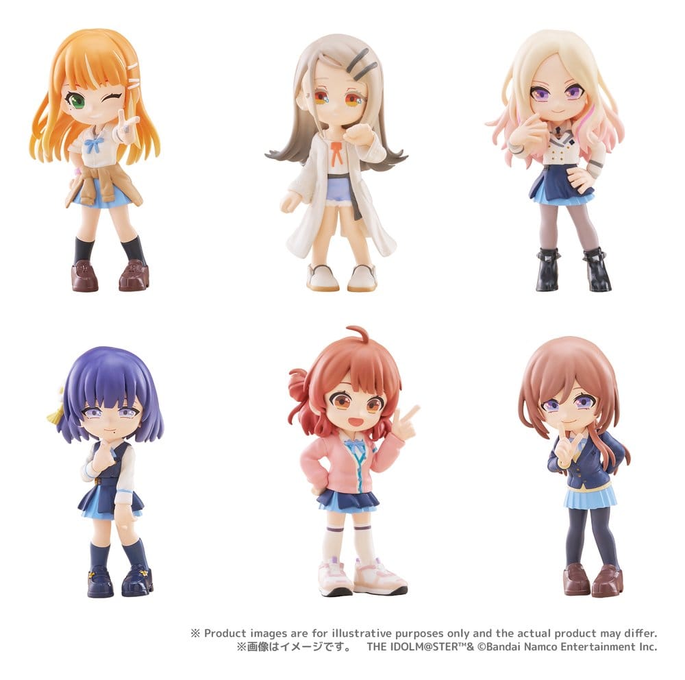The Idolmaster PalVerse Mini Figures vol.2 Blind Box Display (6)
