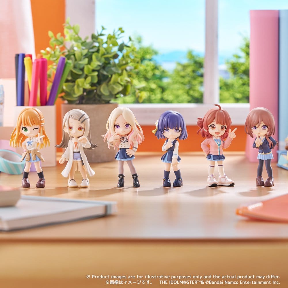 The Idolmaster PalVerse Mini Figures vol.2 Blind Box Display (6)